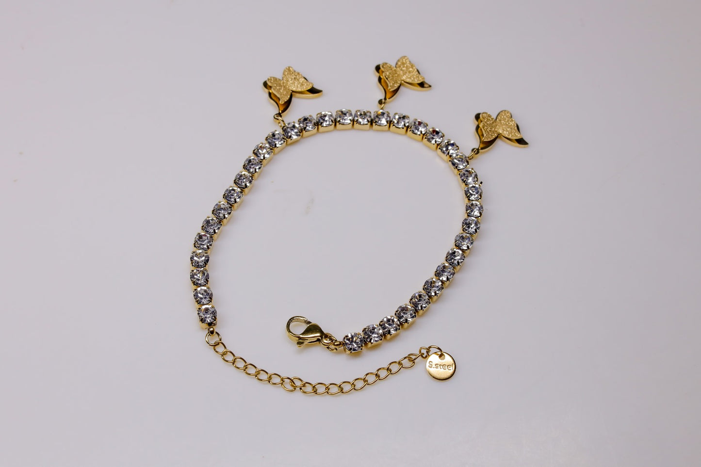 Butterfly Sparkle Armband – Funkelnde Eleganz #2223