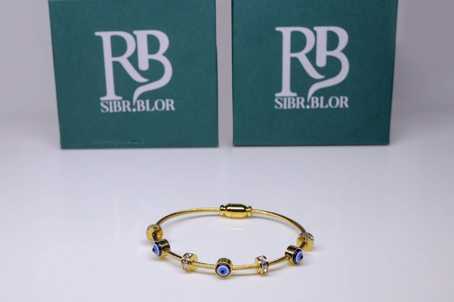 Golden Eye Armreif – Dein Schutzengel am Handgelenk #2430