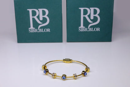 Golden Eye Armreif – Dein Schutzengel am Handgelenk #2430