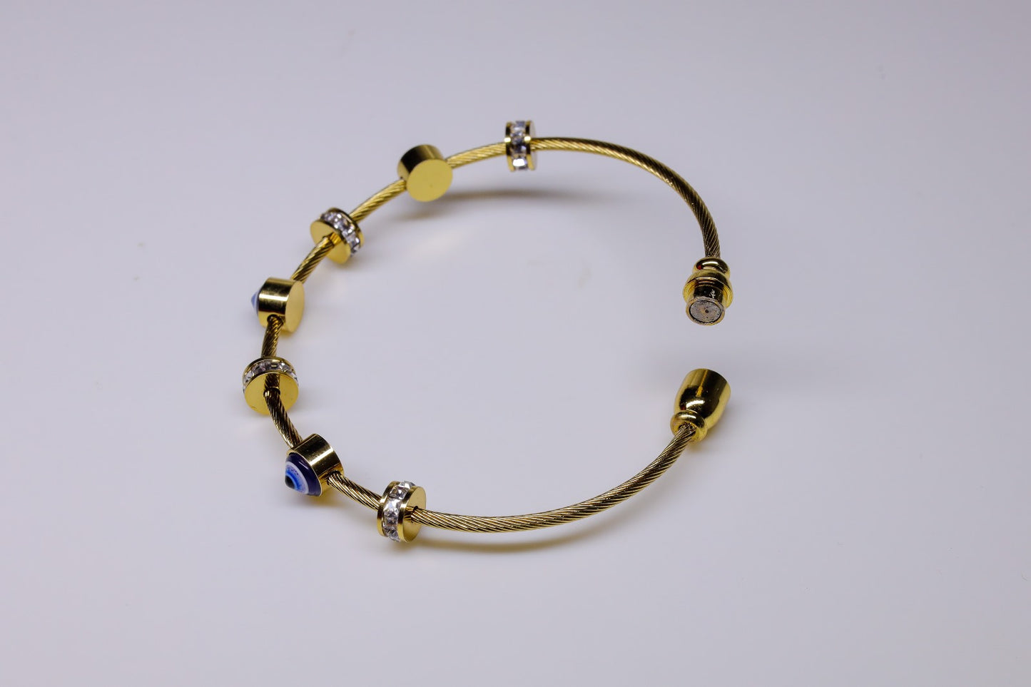 Golden Eye Armreif – Dein Schutzengel am Handgelenk #2430