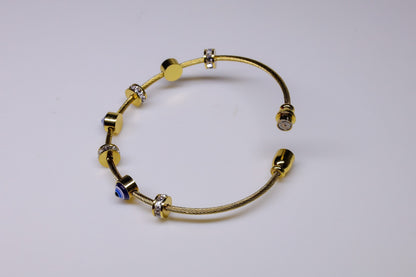 Golden Eye Armreif – Dein Schutzengel am Handgelenk #2430