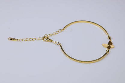 Golden Harmony Armband – Sanfte Eleganz #2432