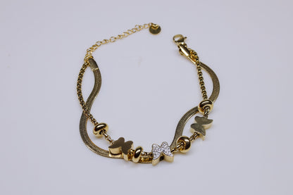Butterfly Glow Armband – Verspielte Eleganz #3330