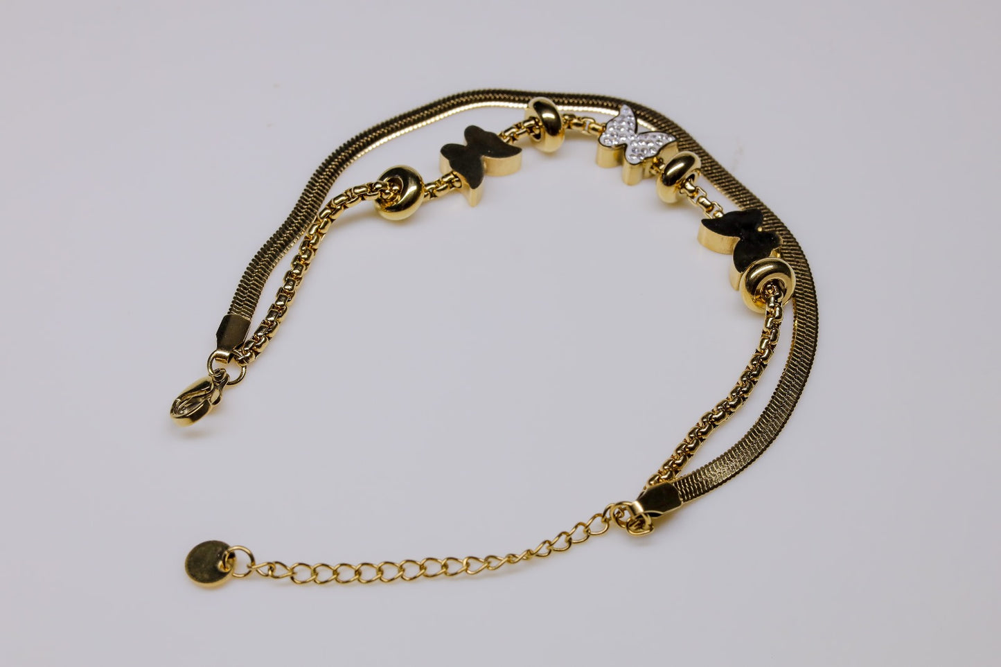 Butterfly Glow Armband – Verspielte Eleganz #3330