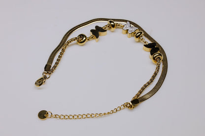 Butterfly Glow Armband – Verspielte Eleganz #3330