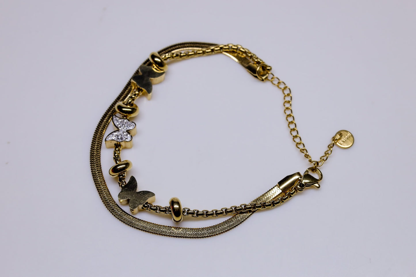 Butterfly Glow Armband – Verspielte Eleganz #3330