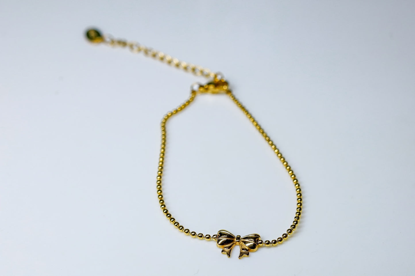 Golden Ribbon Armband – Eleganter Schleifenakzent #4324