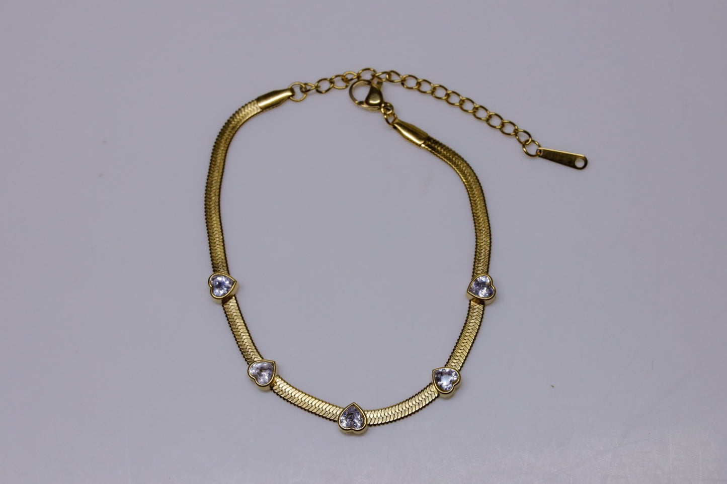 Heart Shine Armband – Goldene Herzensmomente #7110