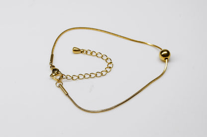 Golden Sphere Armband – Minimalistische Eleganz #3061